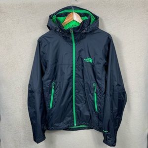 The North Face HyVent Windbreaker - Black & Lime S